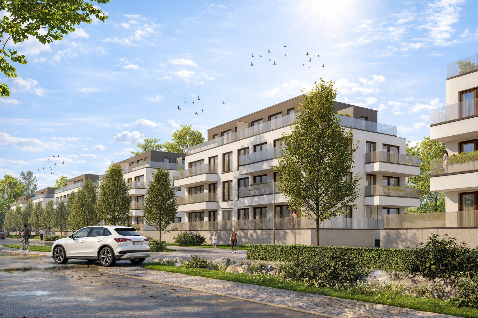 Mazovia Apartments — wizualizacja